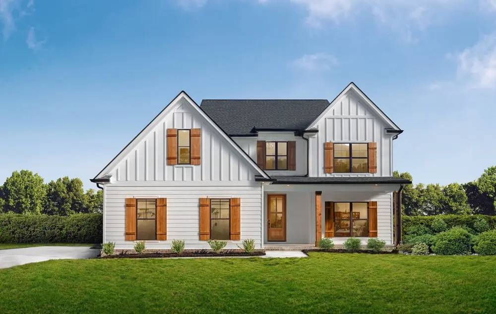Board and batten vertical siding